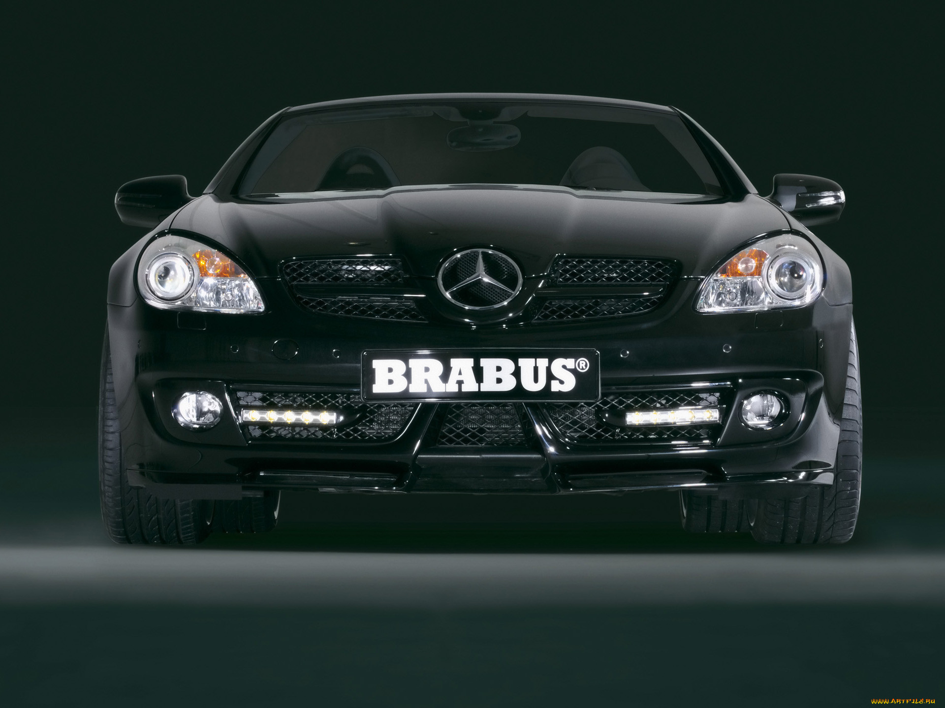 2008, brabus, mercedes, benz, slk, 